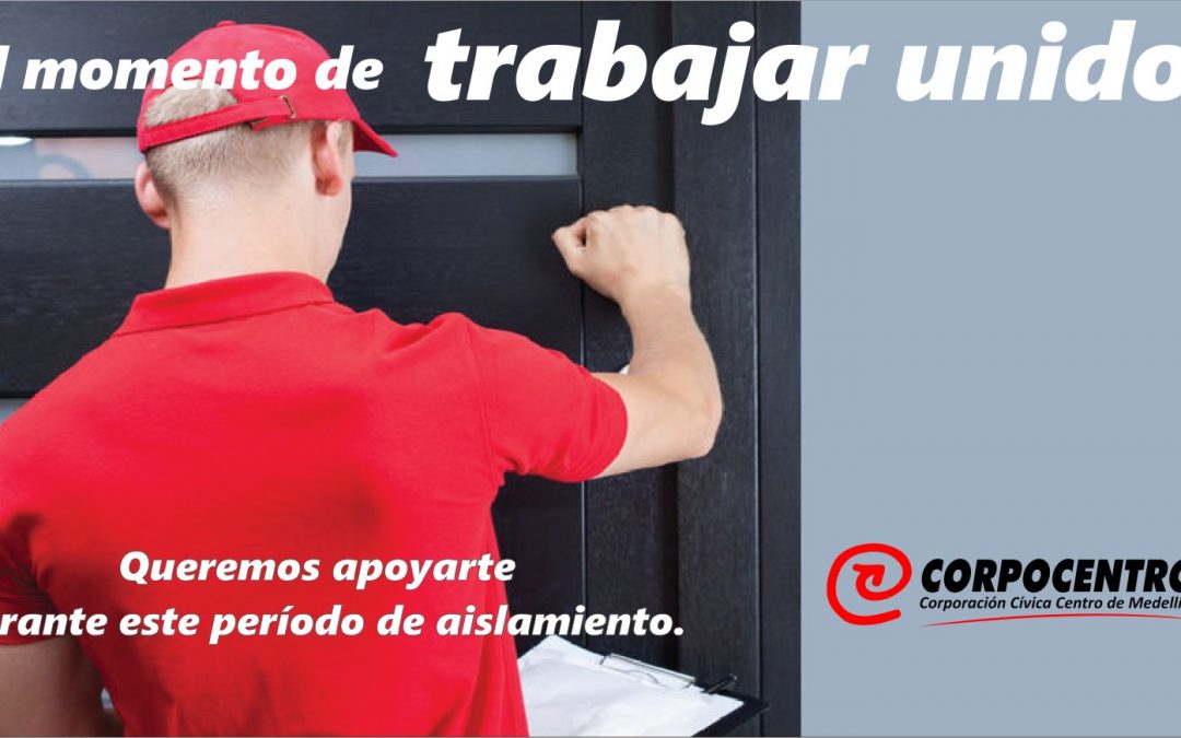 ¡Es el momento de trabajar unidos!