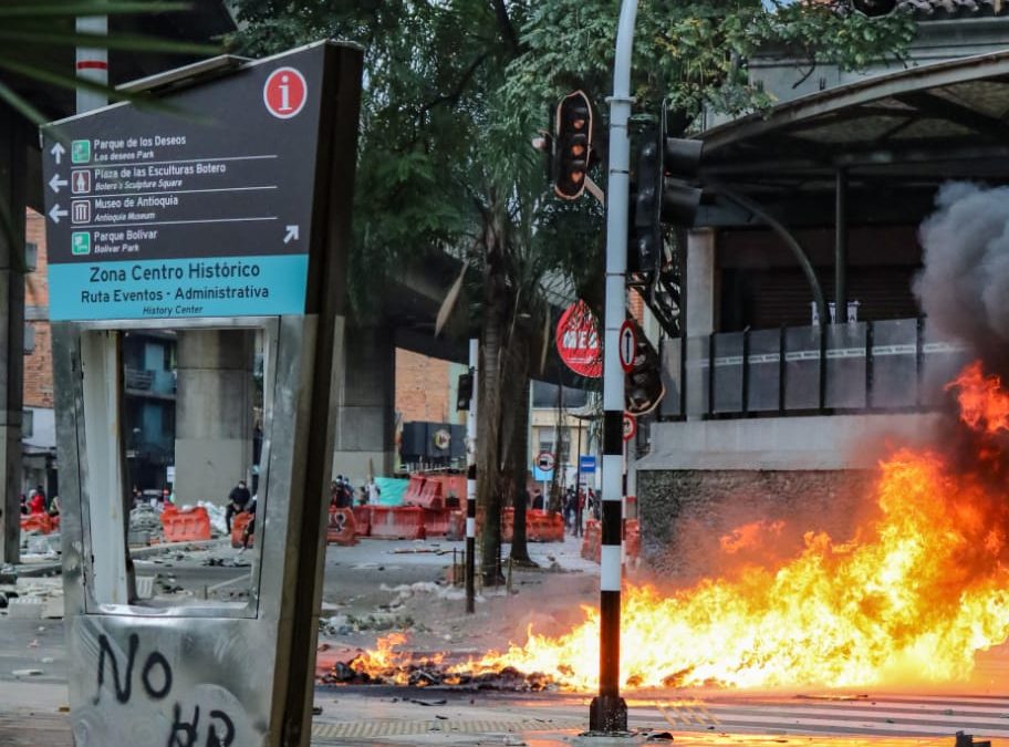 Desde Corpocentro rechazamos los actos vandálicos y las asonadas en Medellín